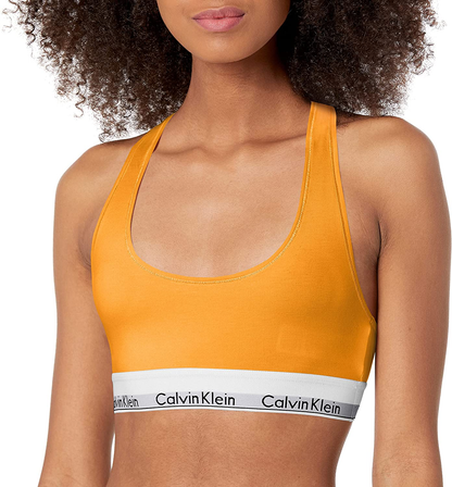 Calvin Klein Women'S Modern Cotton Bralette Apparel & Accessories > Clothing > Underwear & Socks > Lingerie Calvin Klein Honey Pot Small 