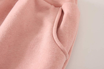 Hesayep Women'S Warm Sherpa Lined Sweatpants Drawstring Athletic Jogger Fleece Pants with Pockets Apparel & Accessories > Clothing > Activewear Kylie Max   