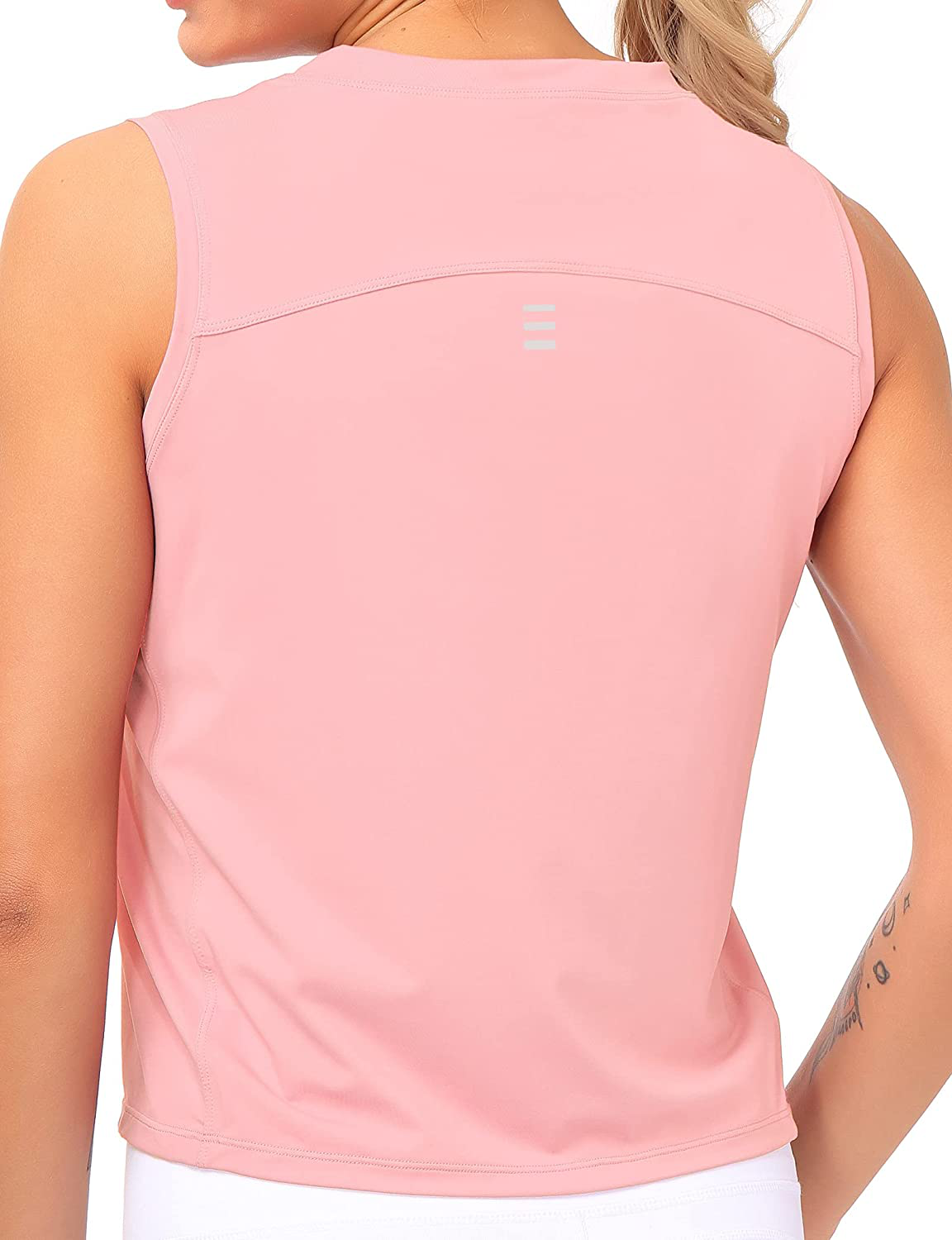 Dragon Fit Women Sleeveless Yoga Tops Workout Cool T-Shirt Running Short Tank Crop Tops Apparel & Accessories > Clothing > Activewear Kylie Max   