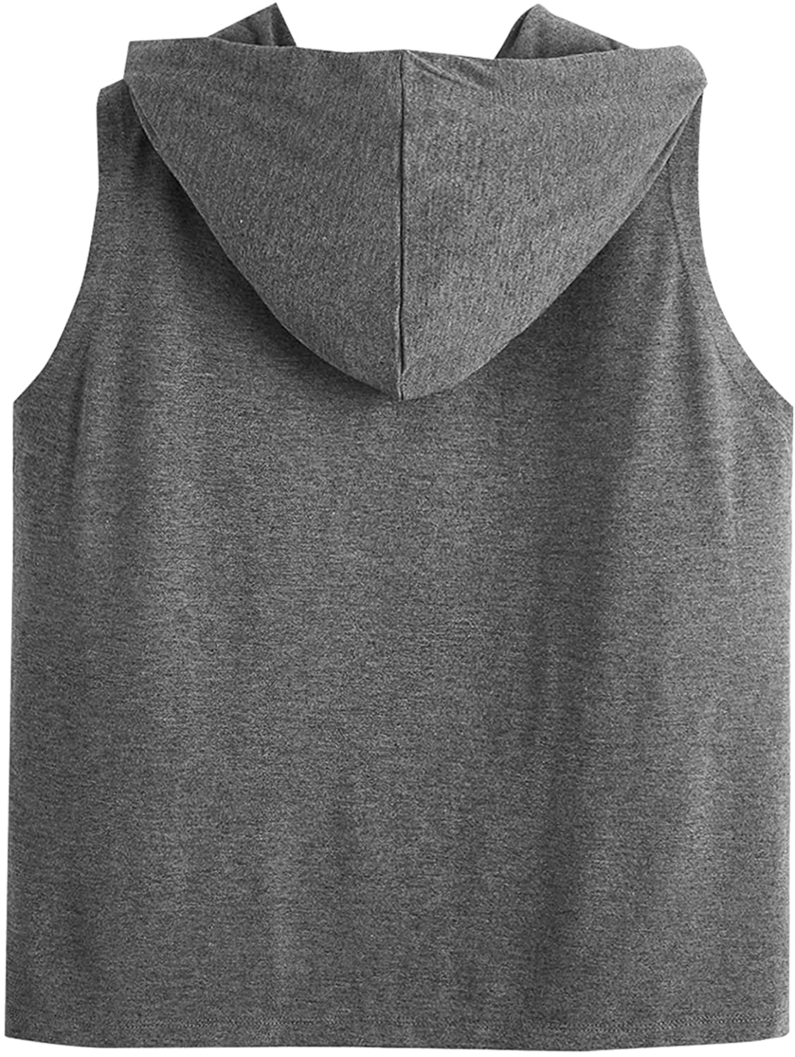 Sweatyrocks Women'S Summer Sleeveless Hooded Tank Top T-Shirt for Athletic Exercise Relaxed Breathable Apparel & Accessories > Clothing > Activewear Kylie Max   