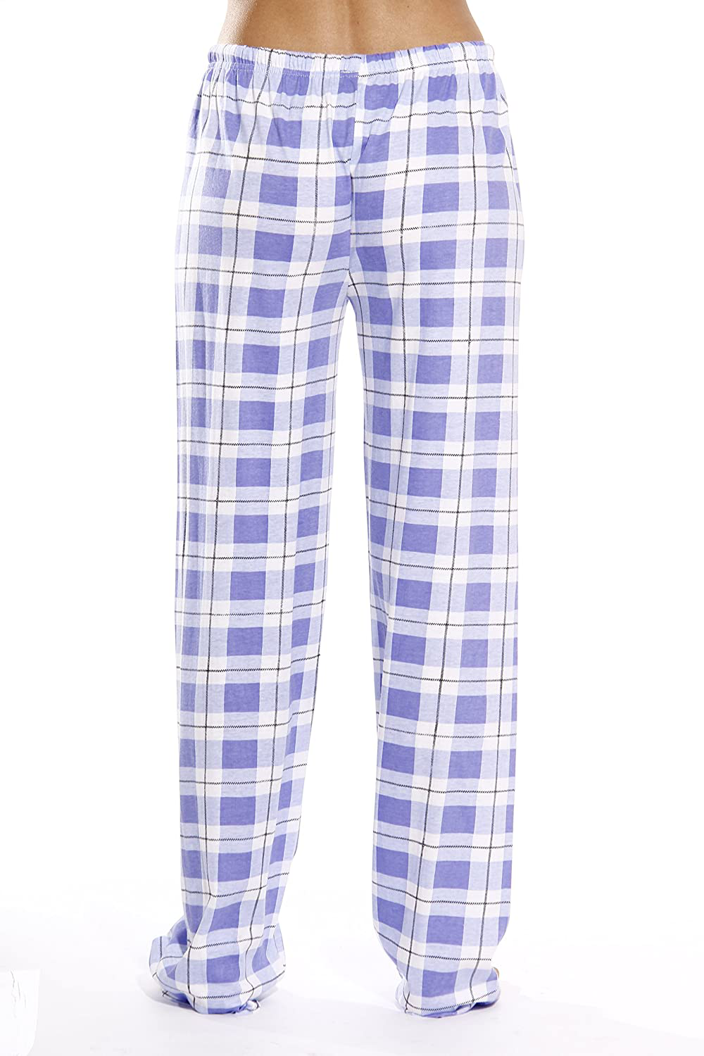 Just Love 100% Cotton Jersey Women Plaid Pajama Pants Sleepwear Apparel & Accessories > Clothing > Sleepwear & Loungewear > Pajamas Kylie Max   