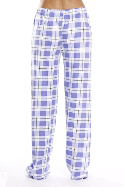 Just Love 100% Cotton Jersey Women Plaid Pajama Pants Sleepwear Apparel & Accessories > Clothing > Sleepwear & Loungewear > Pajamas Kylie Max   