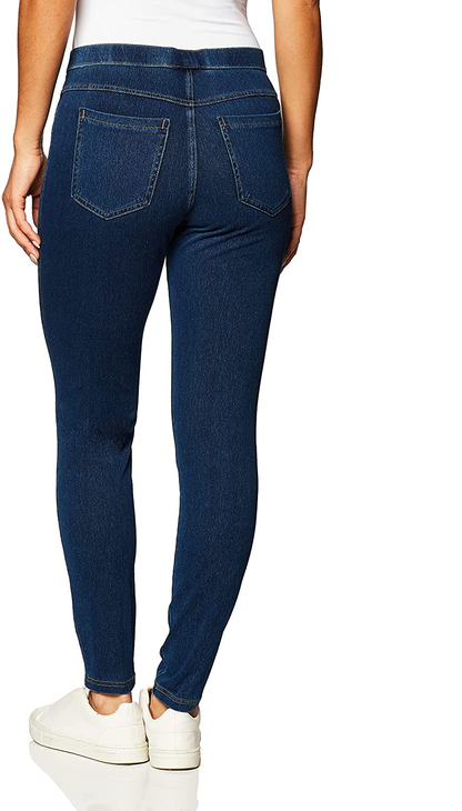 No Nonsense Women's Classic Indigo Denim Jean Leggings Apparel & Accessories > Clothing > Activewear No Nonsense   