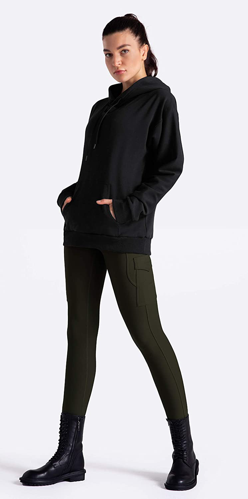 Women'S Basic Pullover Hoodie Loose Fit Ultra Soft Fleece Hooded Sweatshirt with Pockets Apparel & Accessories > Clothing > Activewear Kylie Max   
