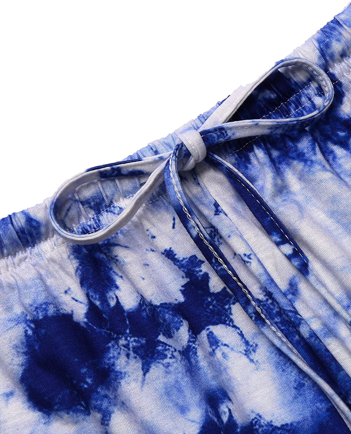Ekouaer Tie Dye Pajamas Set Womens Loungewear Sleepwear 2 Piece PJ Sets Apparel & Accessories > Clothing > Sleepwear & Loungewear > Pajamas Ekouaer   
