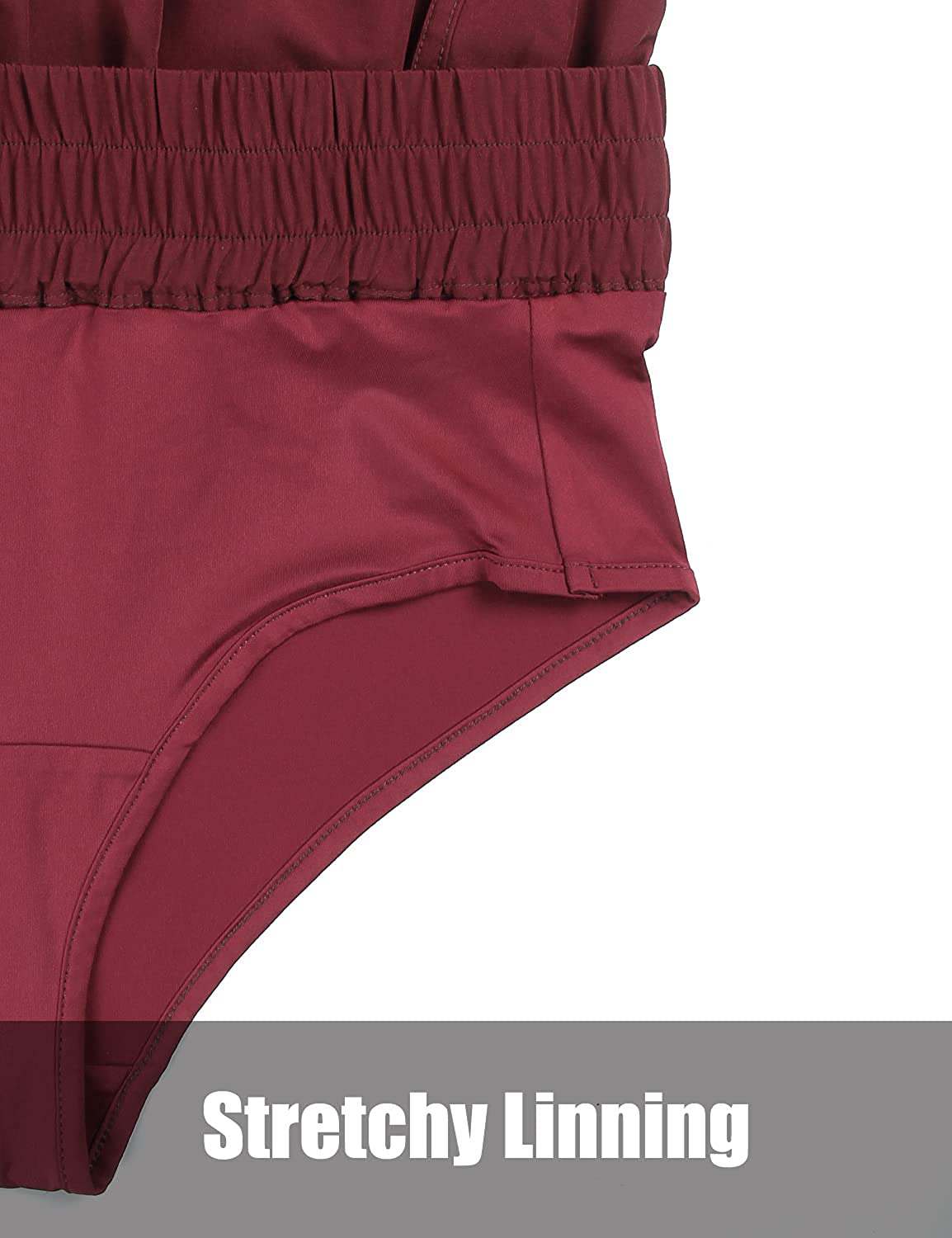 BMJL Women'S Running Shorts Elastic High Waisted Shorts Pocket Sporty Workout Shorts Quick Dry Athletic Shorts Pants Apparel & Accessories > Clothing > Shorts Kylie Max   