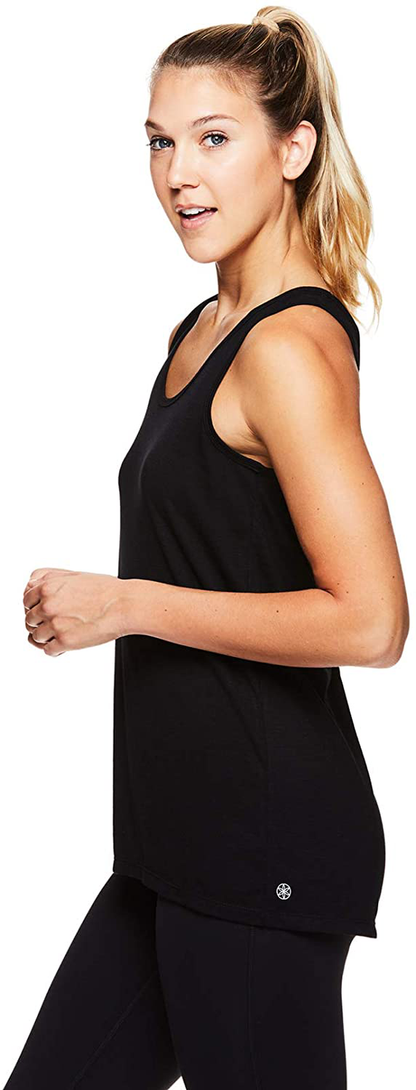 Gaiam Women'S Open Back Yoga Tank Top - Sleeveless Racerback Workout & Gym Shirt Apparel & Accessories > Clothing > Activewear Kylie Max   