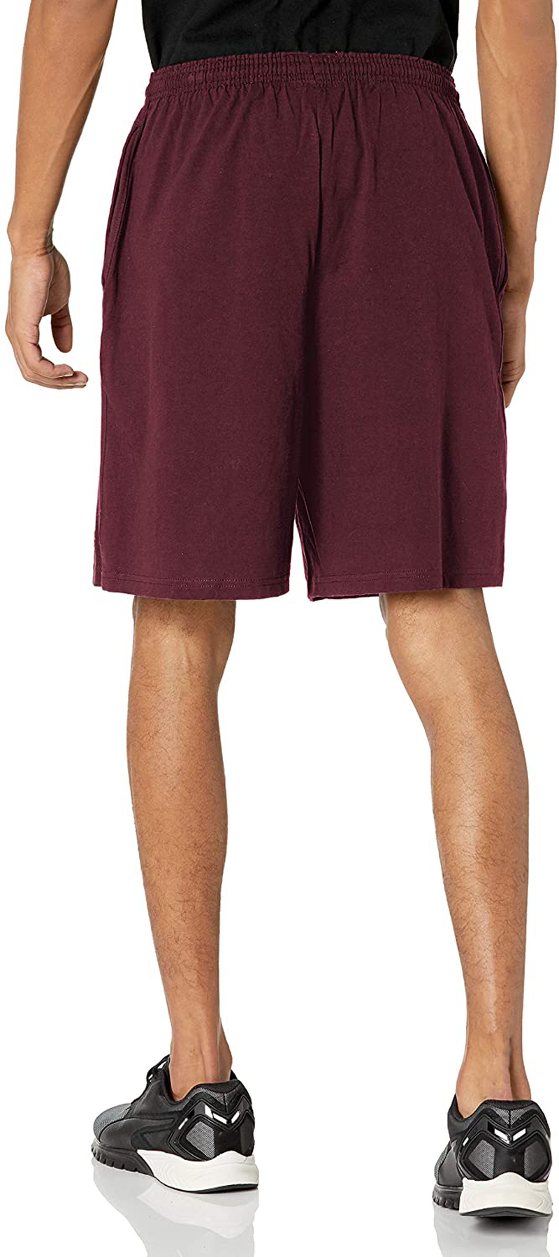 Champion Men'S 9" Jersey Short with Pockets Apparel & Accessories > Clothing > Shorts Kylie Max   