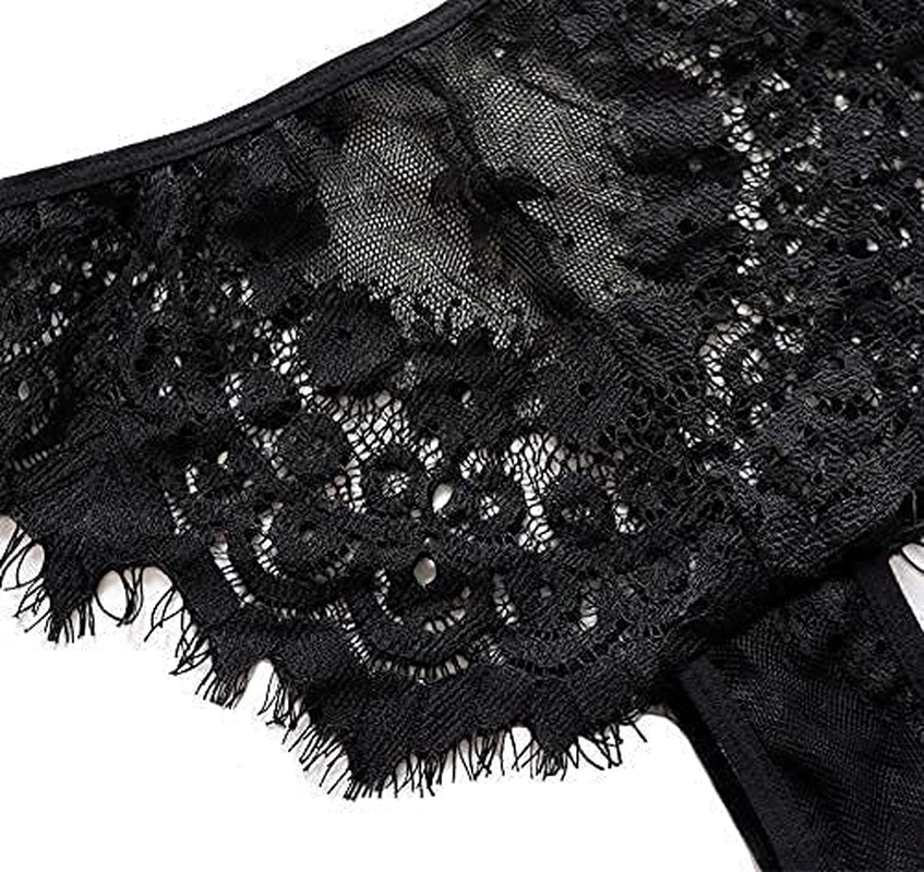 Women Lingerie Sexy Bra and Panties Set Lace Strap Bralette Lingerie Set Apparel & Accessories > Clothing > Underwear & Socks > Lingerie KLONKEE   