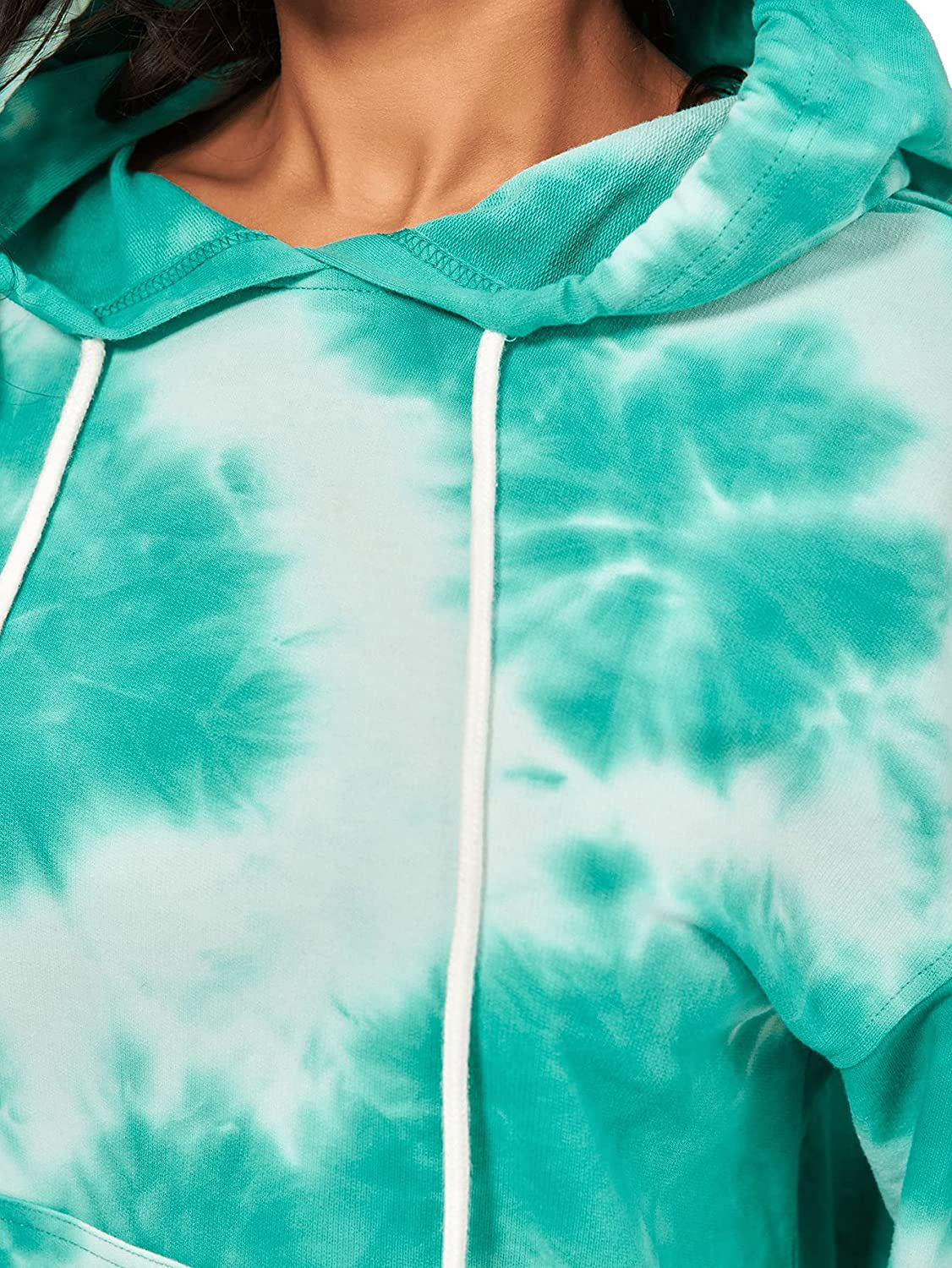 Sweatyrocks Women'S Casual Heart Print Long Sleeve Pullover Hoodie Sweatshirt Tops Apparel & Accessories > Clothing > Activewear Kylie Max   