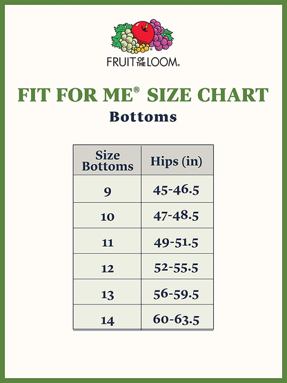 Fruit of the Loom Women'S Breathable Underwear (Regular & plus Size) Apparel & Accessories > Clothing > Underwear & Socks > Underwear Fruit of the Loom   