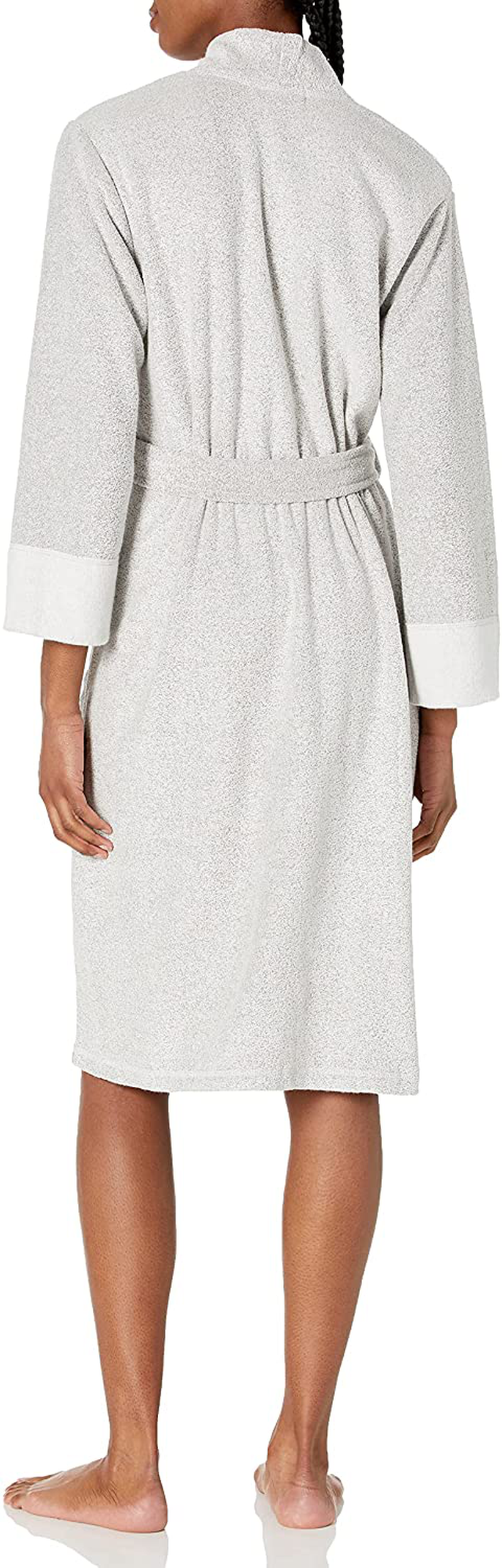 N Natori Nirvana Brushed Terry Bathrobe Robe for Women Apparel & Accessories > Clothing > Sleepwear & Loungewear > Robes Kylie Max   
