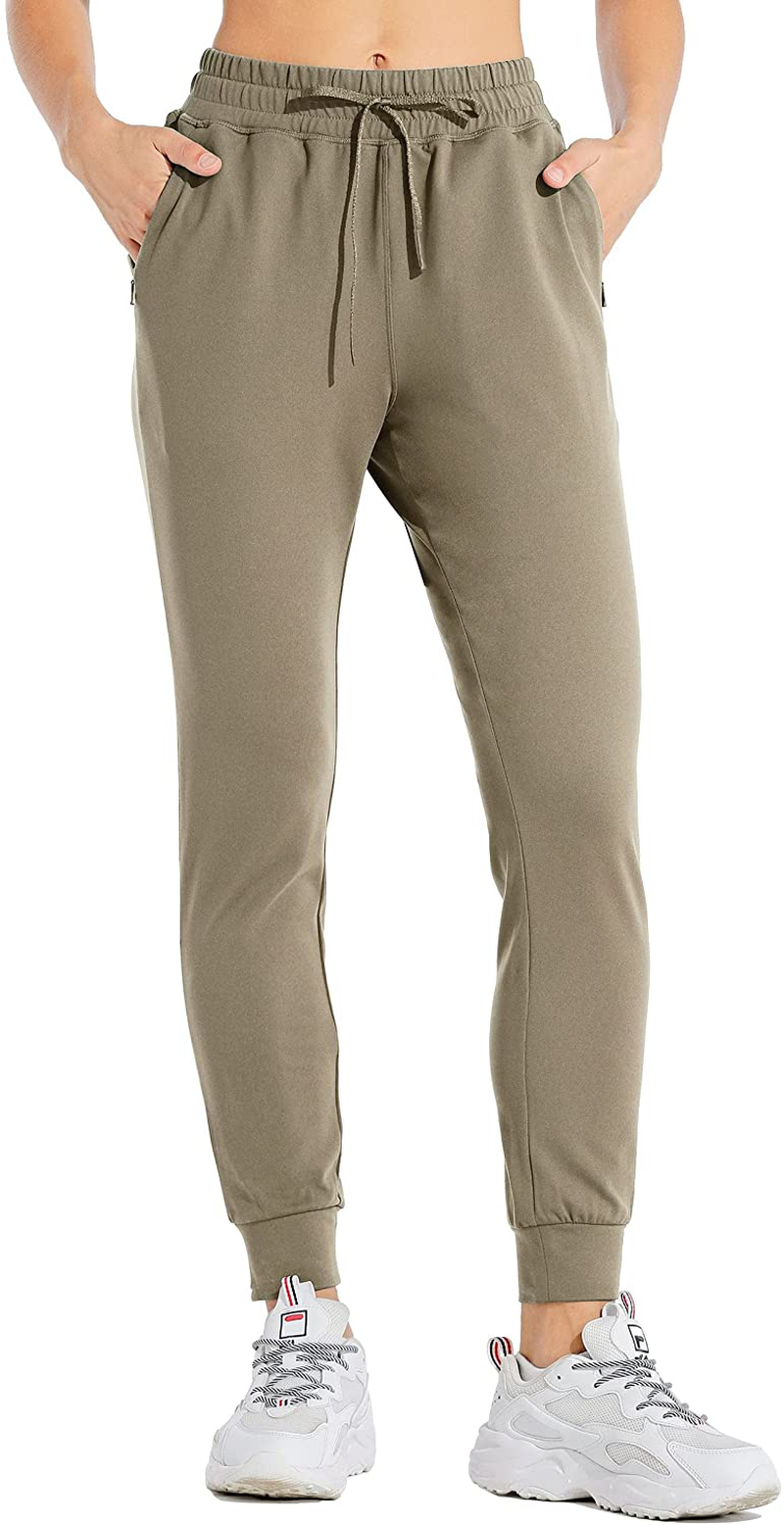 Willit Women'S Fleece Lined Joggers Warm Pants Running Thermal Sweatpants Winter Athletic Water Resistant with Pockets Apparel & Accessories > Clothing > Activewear Kylie Max   