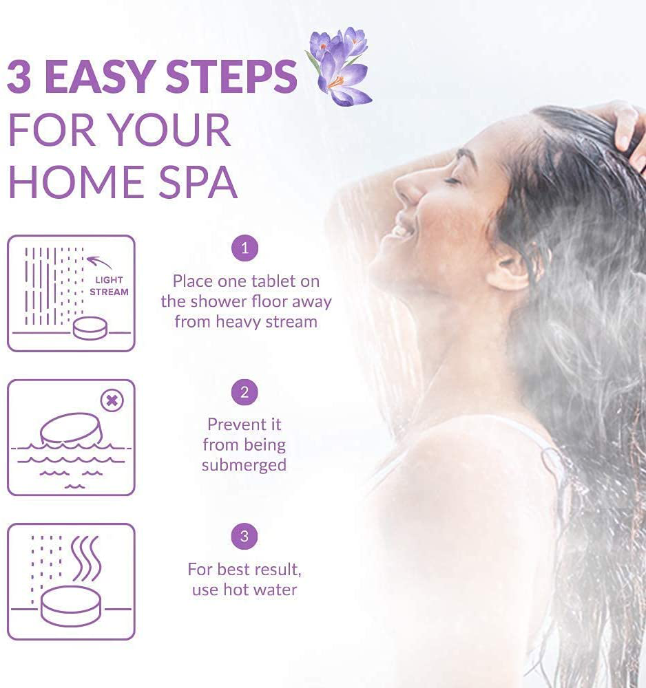 BodyRestore Shower Steamers (Pack of 15) Gifts for Women and Men - Lavender Essential Oil Scented Aromatherapy Shower Bomb, Nighttime Relaxation & Unwind Shower Tablets Arts & Entertainment > Party & Celebration > Gift Giving Body Restore   