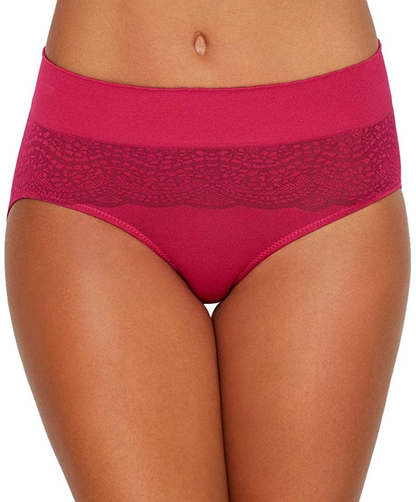 Warner'S Cloud 9 Seamless Hipster Apparel & Accessories > Clothing > Underwear & Socks > Underwear Warner's Biking Red 5 