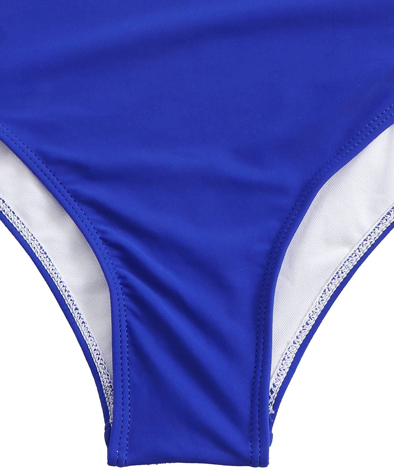 Sweatyrocks Women'S Bathing Suits One Shoulder Cutout One Piece Swimsuit Swimwear Monokini Apparel & Accessories > Clothing > Swimwear Kylie Max   