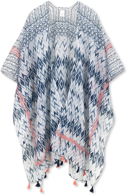 Moss Rose Women Summer Bikini Kimono Bathing Suit Cover Ups for Swimwear Apparel & Accessories > Clothing > Swimwear Kylie Max   