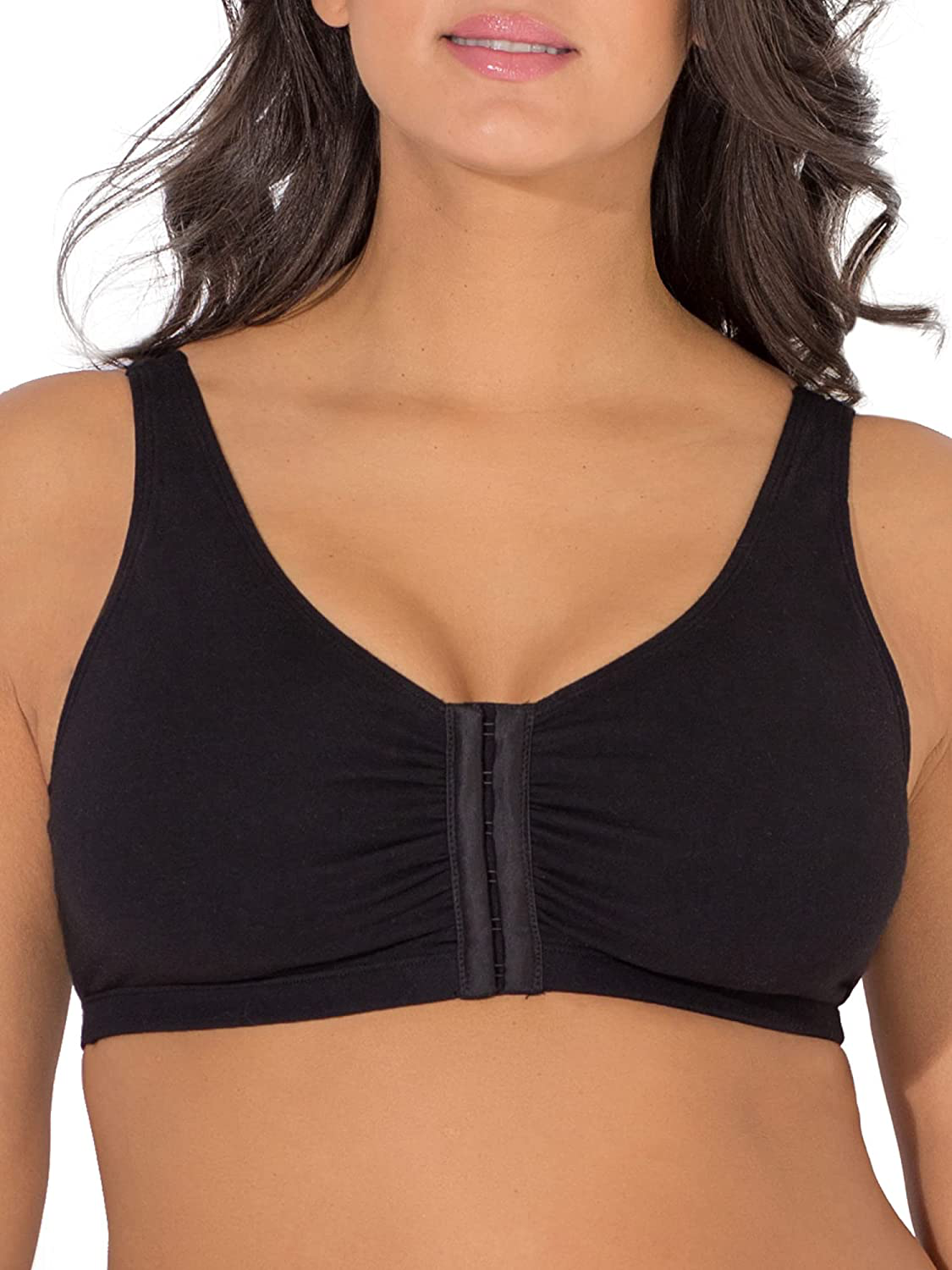 Fruit of the Loom Women'S Front Closure Cotton Bra Apparel & Accessories > Clothing > Underwear & Socks > Bras Kylie Max   