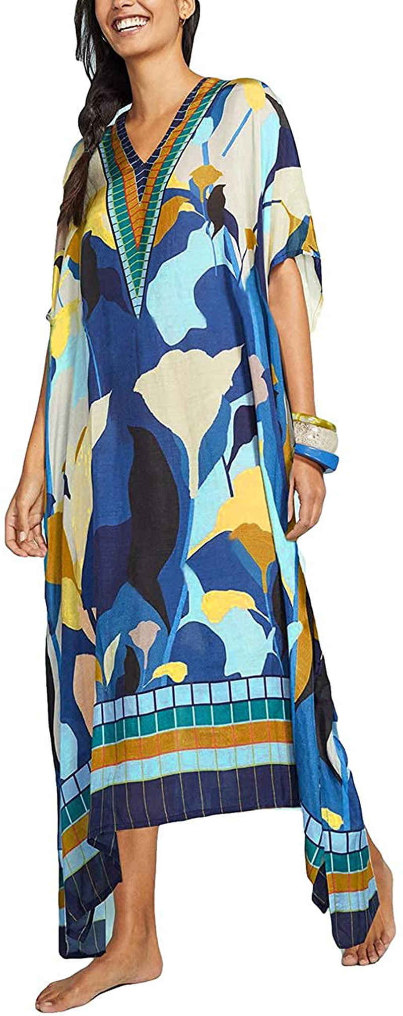 Swimsuit Cover Ups for Women plus Size Beachwear Bathing Suit Cover up Light Apparel & Accessories > Clothing > Swimwear Kylie Max   