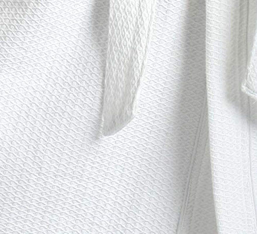 MONARCH Diamond Waffle Spa Kimono Robe - Soft Light Hotel Bathrobe Cypress Apparel & Accessories > Clothing > Sleepwear & Loungewear > Robes Kylie Max   