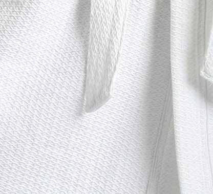MONARCH Diamond Waffle Spa Kimono Robe - Soft Light Hotel Bathrobe Cypress Apparel & Accessories > Clothing > Sleepwear & Loungewear > Robes Kylie Max   