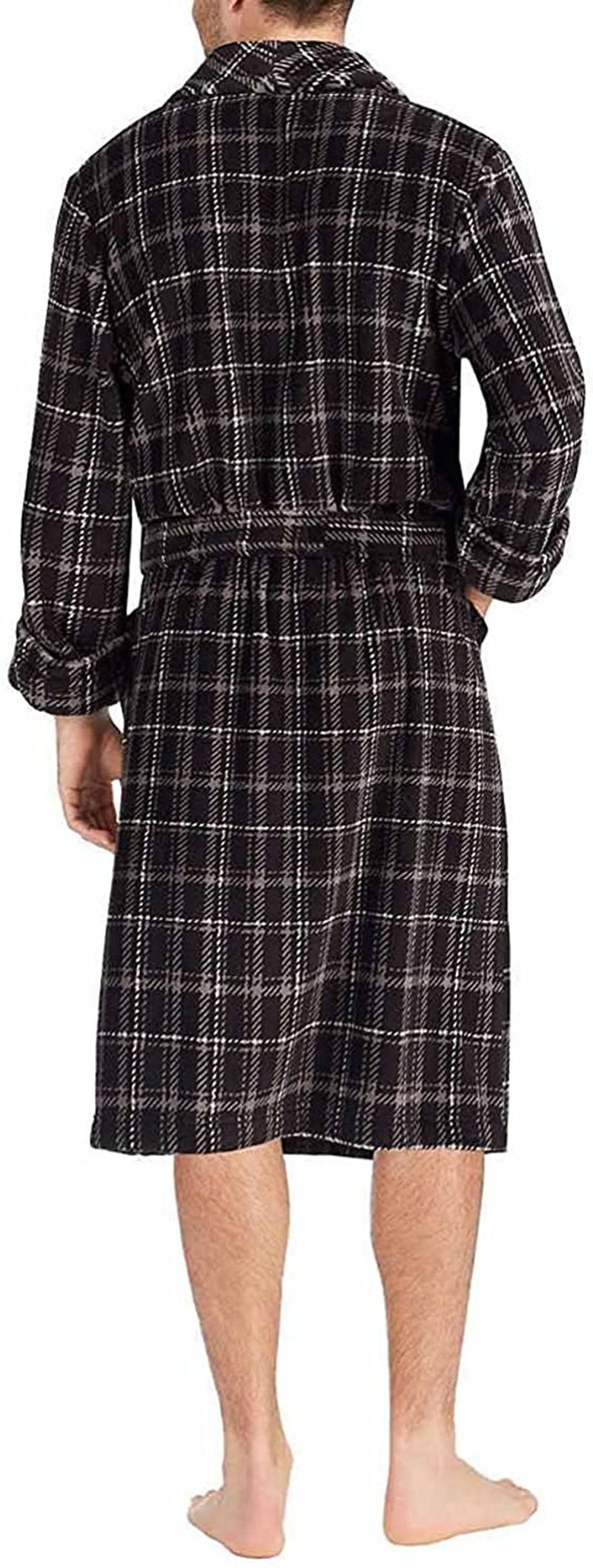 Tommy Bahama Men'S Soft Plush Robe Apparel & Accessories > Clothing > Sleepwear & Loungewear > Robes Kylie Max   