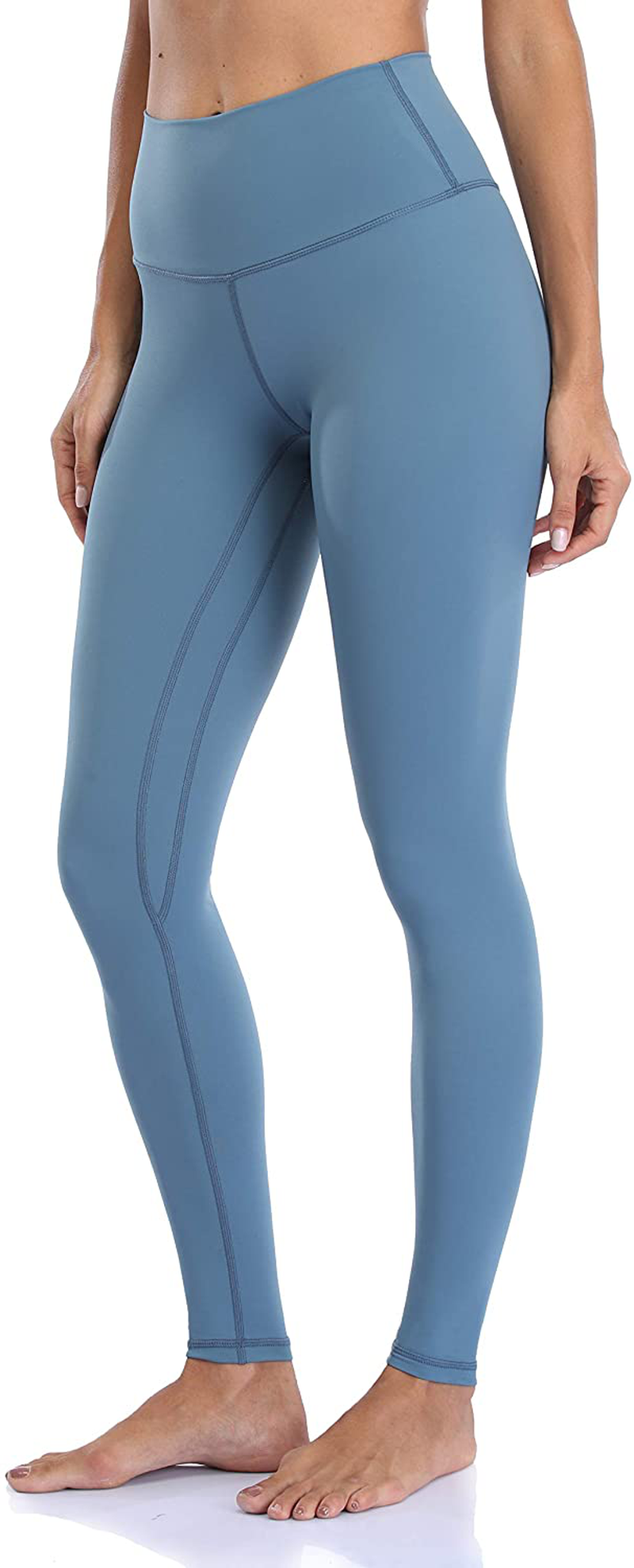Colorfulkoala Women's Buttery Soft High Waisted Yoga Pants Full-Length Leggings Apparel & Accessories > Clothing > Activewear Colorfulkoala Niagara Blue Medium 