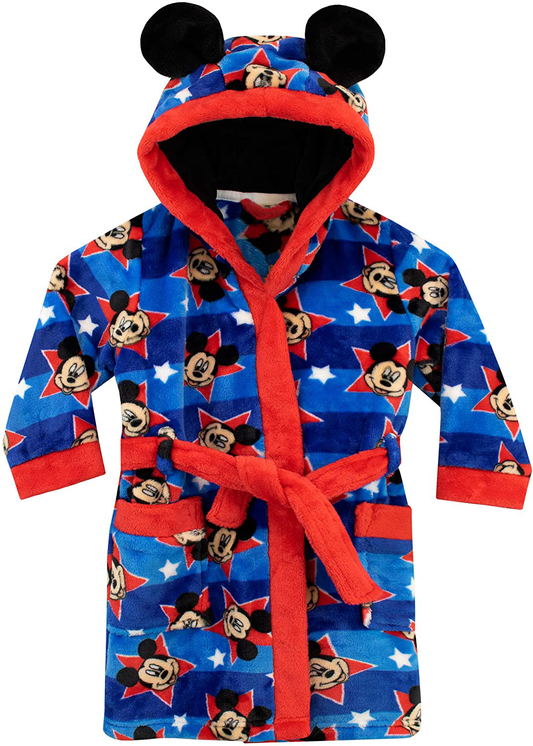 Disney Boys' Mickey Mouse Robe Apparel & Accessories > Clothing > Sleepwear & Loungewear > Robes Kylie Max   