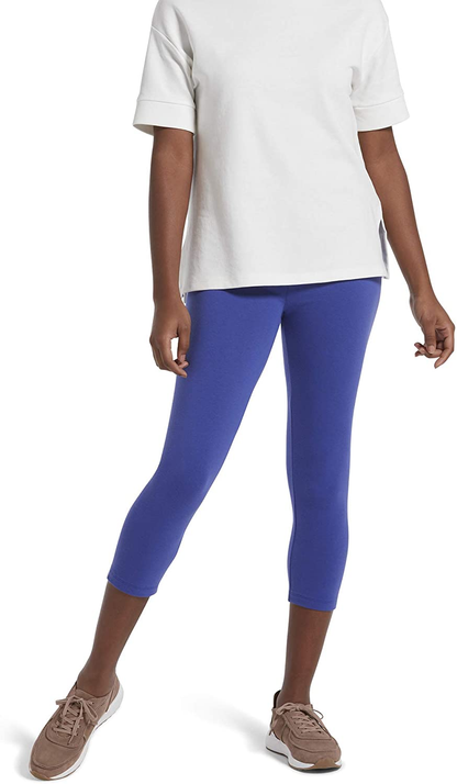 No Nonsense Women'S Cotton Capri Legging Apparel & Accessories > Clothing > Underwear & Socks > Shapewear No Nonsense Royal Blue Small 