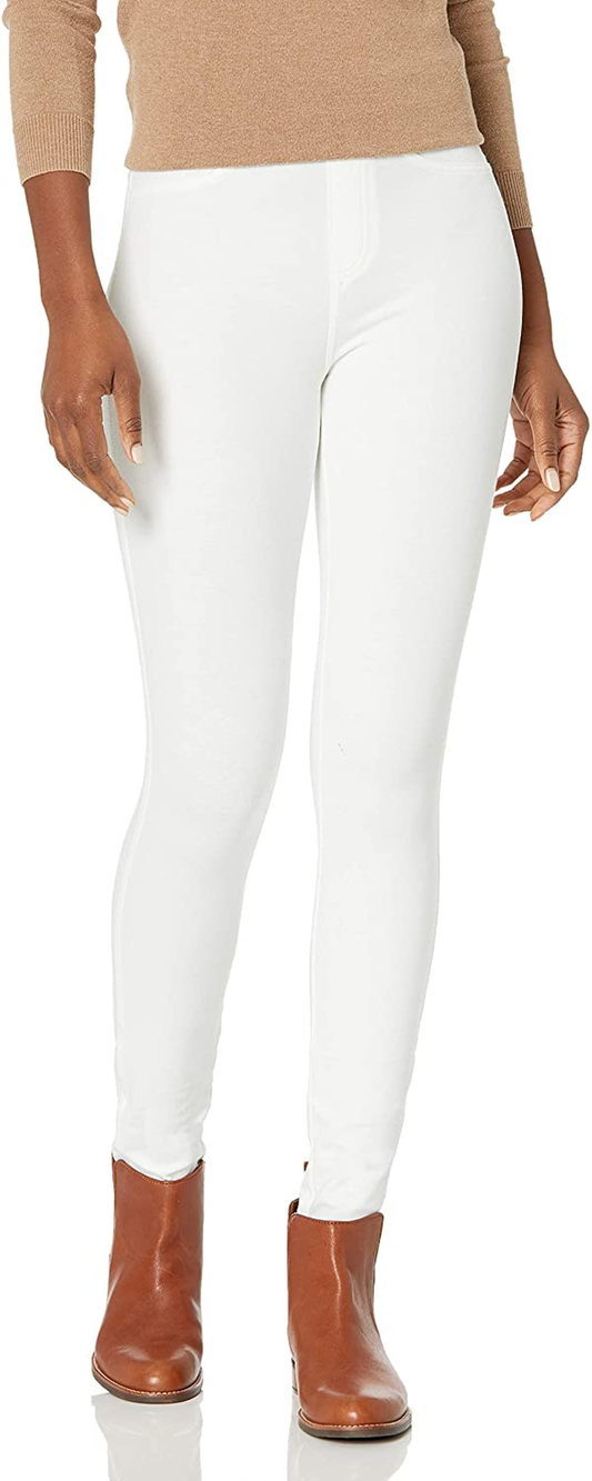 No Nonsense Women'S Stretch Denim Legging Apparel & Accessories > Clothing > Underwear & Socks > Shapewear No Nonsense White X-Large 