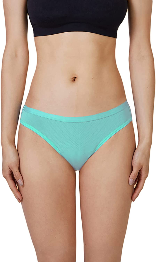 Thinx Air Bikini Period Underwear | Menstrual Underwear | Absorbent Period Underwear for Women | Light Absorbency Apparel & Accessories > Clothing > Underwear & Socks > Underwear THINX Electrolight Medium 