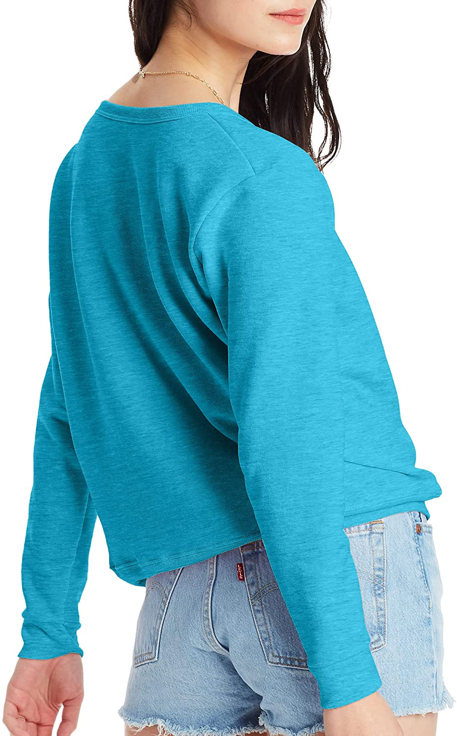 Hanes Women'S Ecosmart Crewneck Sweatshirt Apparel & Accessories > Clothing > Activewear Kylie Max   