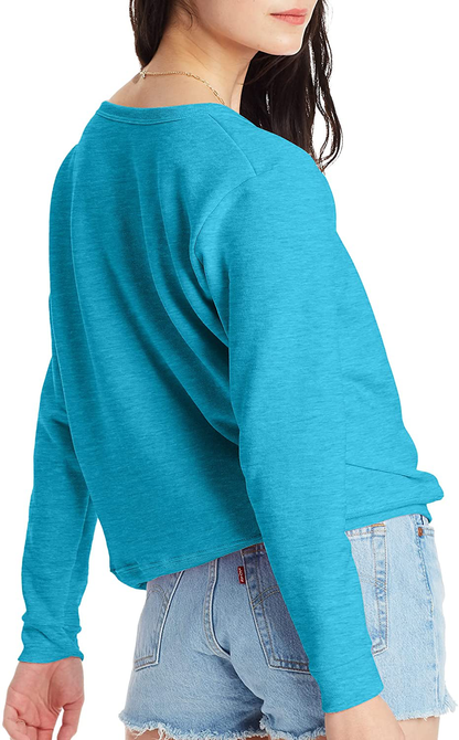 Hanes Women'S Ecosmart Crewneck Sweatshirt Apparel & Accessories > Clothing > Activewear Kylie Max   