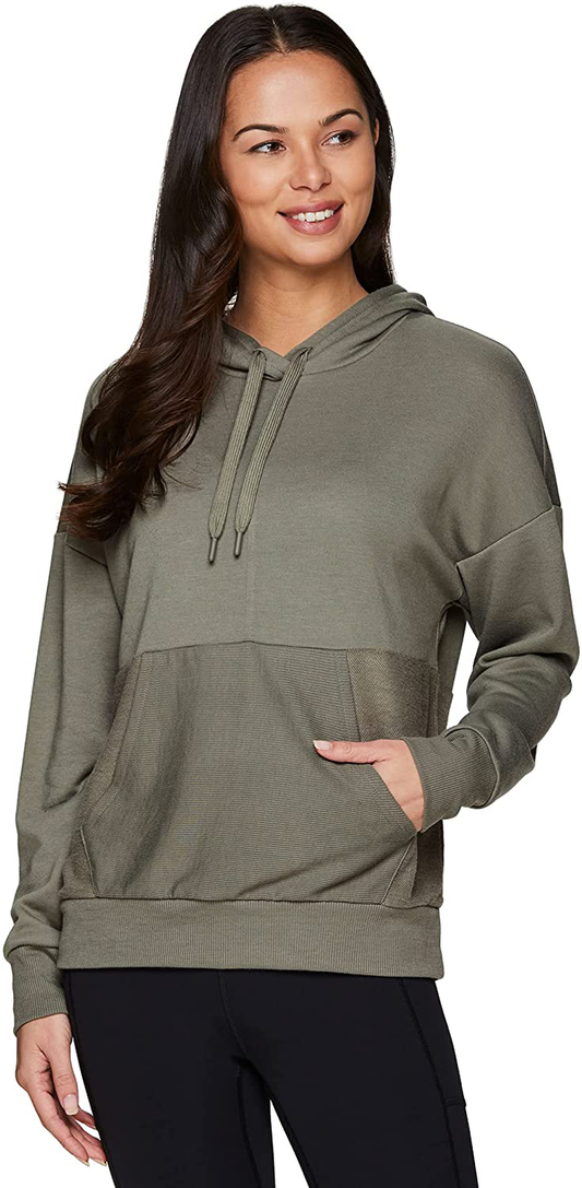 RBX Active Women'S Fashion Yoga Lightweight Long Sleeve Pullover Hoodie Top Apparel & Accessories > Clothing > Activewear Kylie Max   