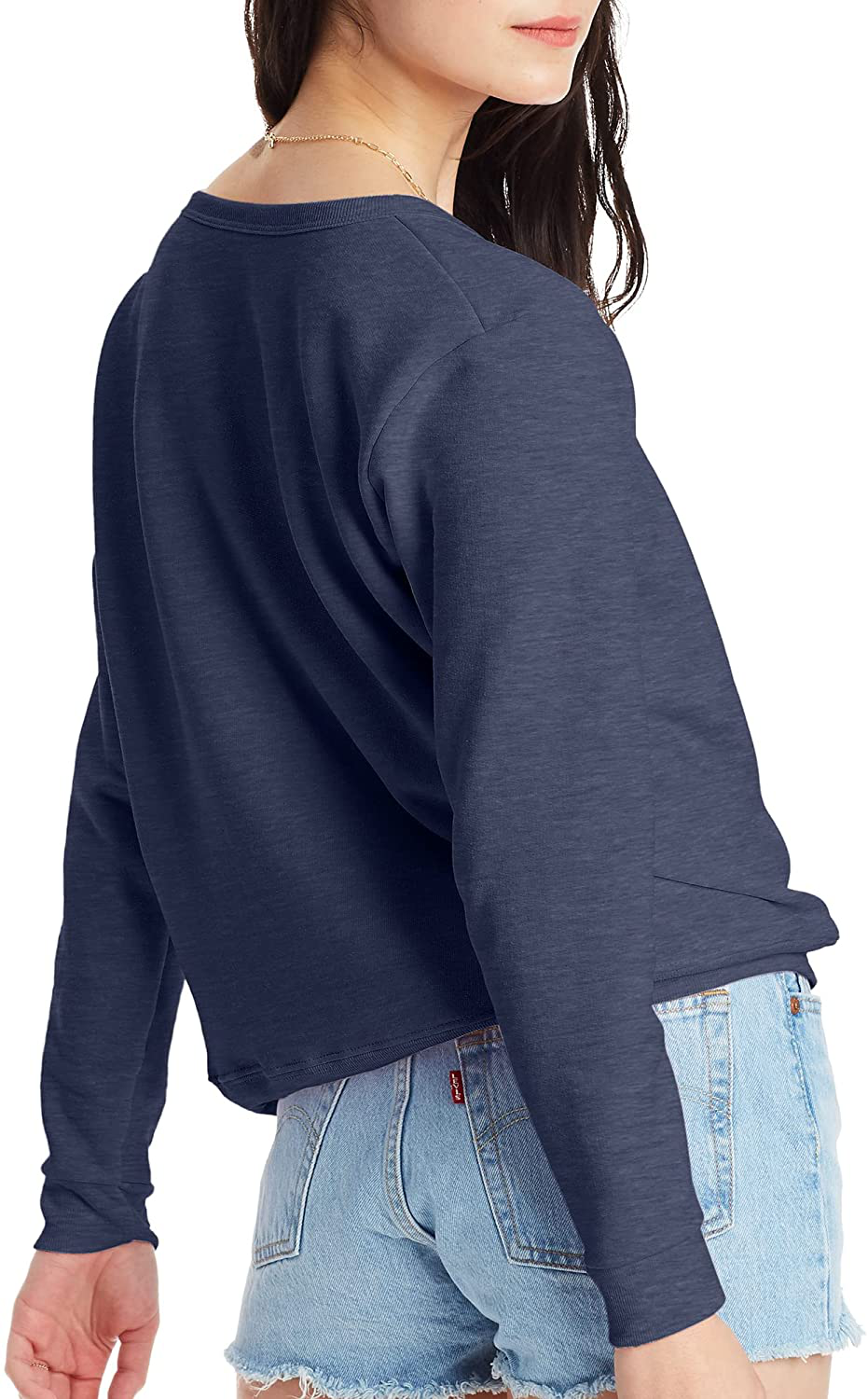 Hanes Women'S Ecosmart Crewneck Sweatshirt Apparel & Accessories > Clothing > Activewear Kylie Max   