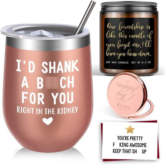 Birthday Gifts for Women Best Friends, Friendship Gifts for Women BFF Gifts Birthday Gifts for Friends Female, Sister Gifts from Sister Lavender Scented Candles Funny Gifts for Women, Her, Friends… Arts & Entertainment > Party & Celebration > Gift Giving Yorktend   