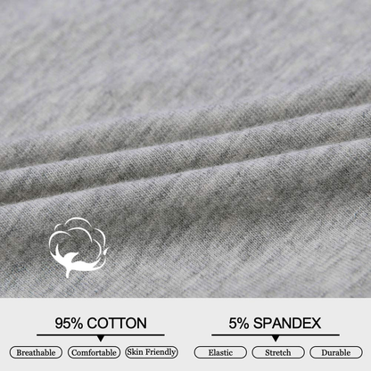 INNERSY Womens Underwear Hipster Panties Cotton Low Rise Briefs Pack of 6 Apparel & Accessories > Clothing > Underwear & Socks > Underwear INNERSY   