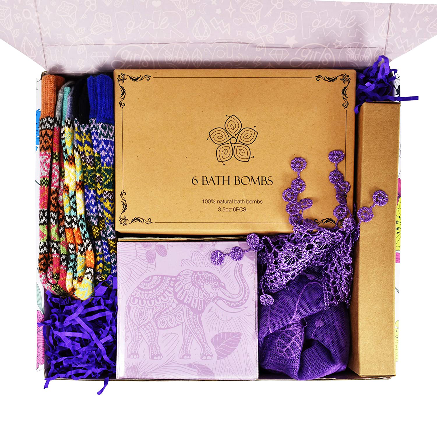 VINAKAS Gift Baskets for Women - This gift set for women contains12 Luxurious items. One of the Best Gifts for Her you'll be able to find - This unique Birthday Gifts for Women will surprise you. Arts & Entertainment > Party & Celebration > Gift Giving VINAKAS   