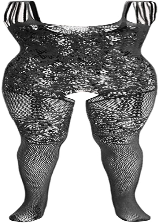 Shein Women'S Spaghetti Strap Lace Stockings Sexy Lingerie Bodysuit Babydoll Apparel & Accessories > Clothing > Underwear & Socks > Lingerie Kylie Max   