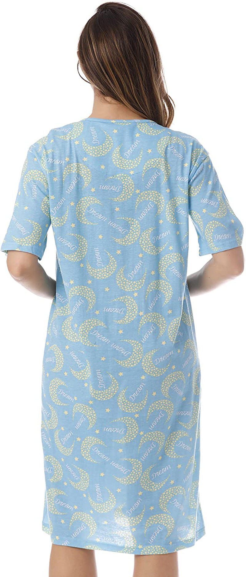 Just Love Short Sleeve Nightgown Sleepwear Apparel & Accessories > Clothing > Sleepwear & Loungewear > Nightgowns Kylie Max   