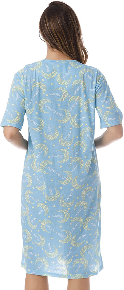 Just Love Short Sleeve Nightgown Sleepwear Apparel & Accessories > Clothing > Sleepwear & Loungewear > Nightgowns Kylie Max   