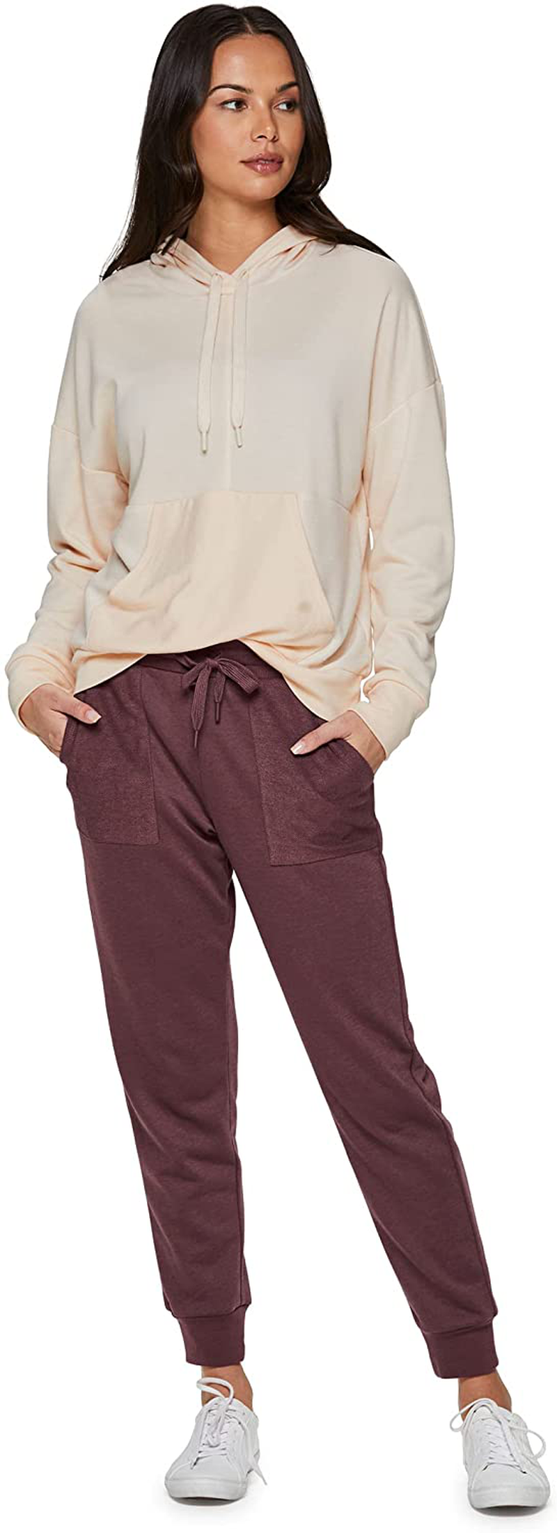 RBX Active Women'S Fashion Yoga Lightweight Long Sleeve Pullover Hoodie Top Apparel & Accessories > Clothing > Activewear Kylie Max   