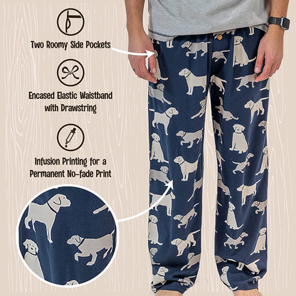 Lazy One Pajama Pants for Men, Men'S Separate Bottoms, Lounge Pants, Funny, Humorous Apparel & Accessories > Clothing > Sleepwear & Loungewear > Pajamas Kylie Max   