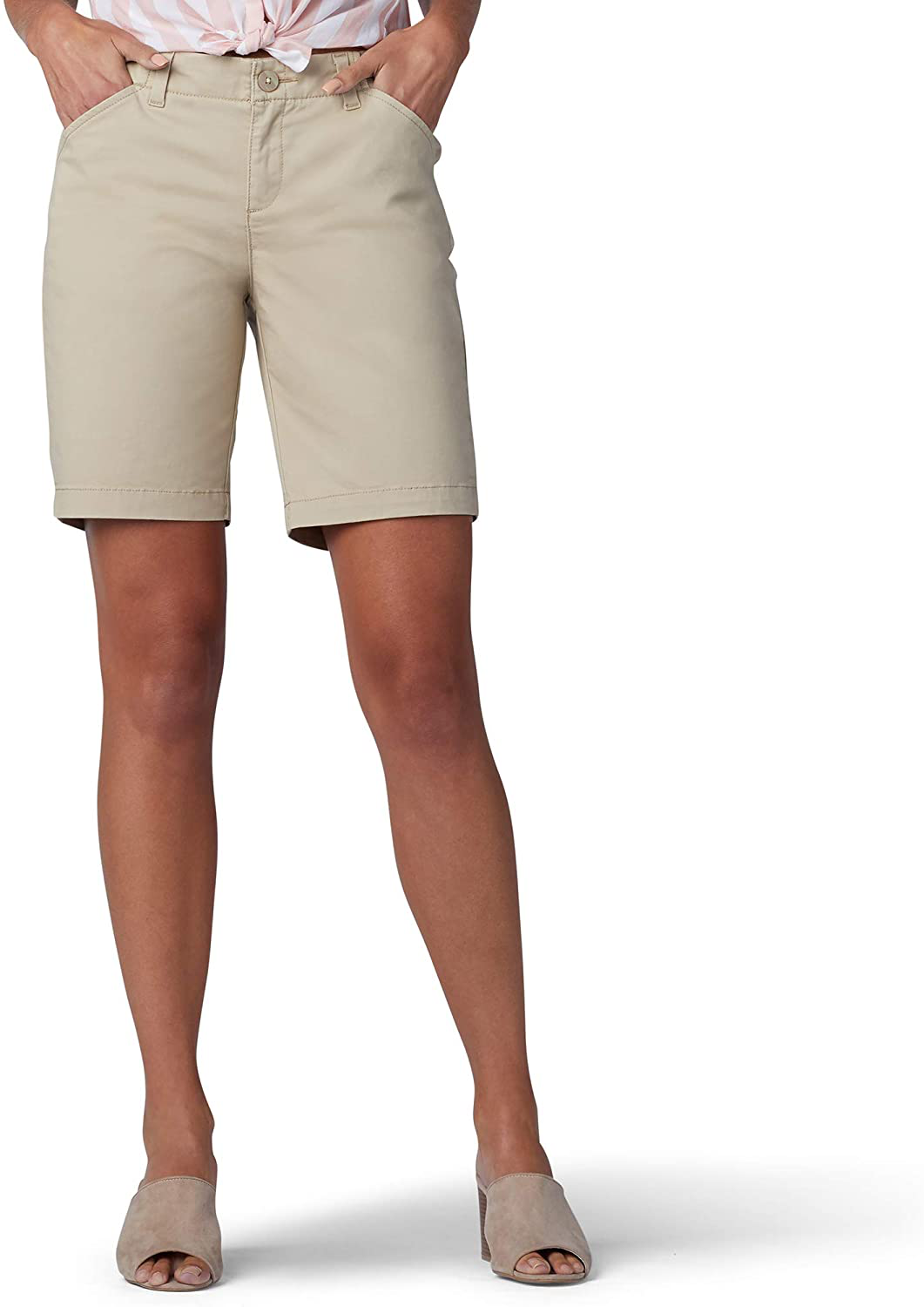 Lee Women'S Regular Fit Chino Bermuda Short Apparel & Accessories > Clothing > Shorts Kylie Max   