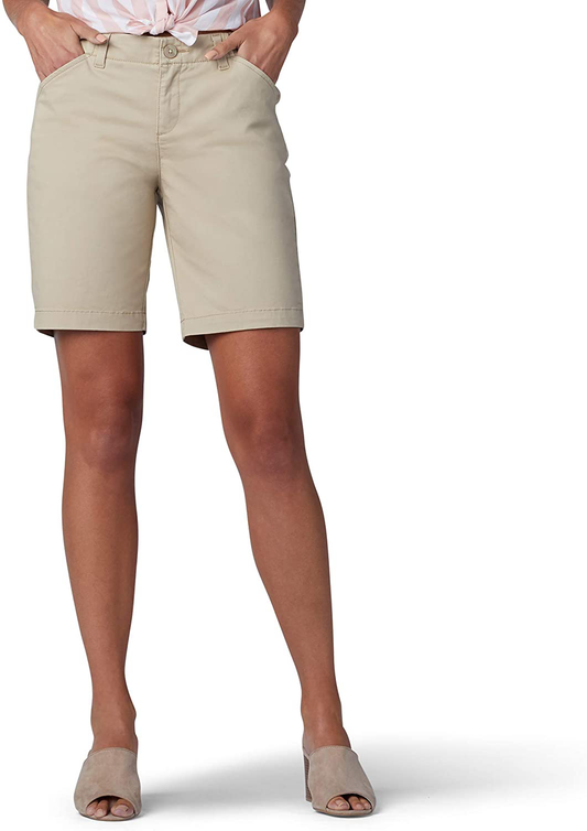 Lee Women'S Regular Fit Chino Bermuda Short Apparel & Accessories > Clothing > Shorts Kylie Max   