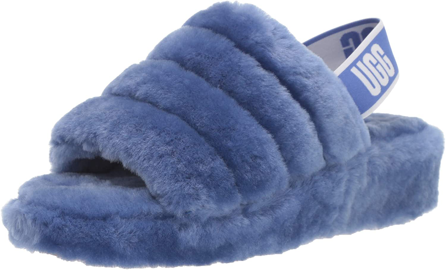 UGG Women's Fluff Yeah Slide Slipper Arts & Entertainment > Party & Celebration > Gift Giving UGG Deep Periwinkle 7 