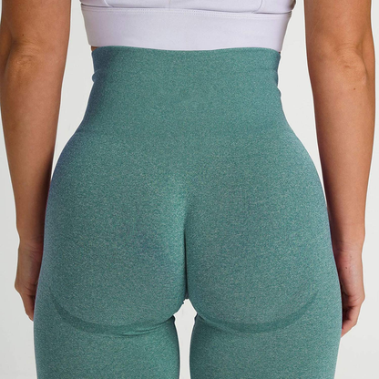 Burband Solid High Waisted Leggings for Women Regular Fit Soft Tummy Control Slimming Yoga Pants Workout Running Joggers Apparel & Accessories > Clothing > Underwear & Socks > Shapewear Burband   