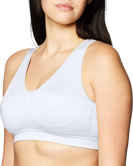 Fruit of the Loom Women'S Seamless Pullover Bra with Built-In Cups Apparel & Accessories > Clothing > Underwear & Socks > Bras Kylie Max   