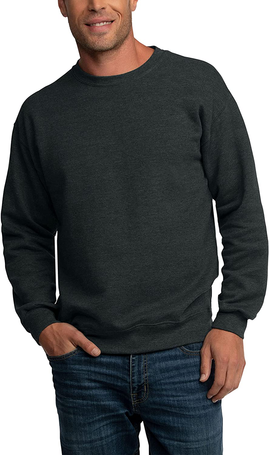Fruit of the Loom Men'S Eversoft Fleece Sweatshirts & Hoodies Apparel & Accessories > Clothing > Activewear Kylie Max   