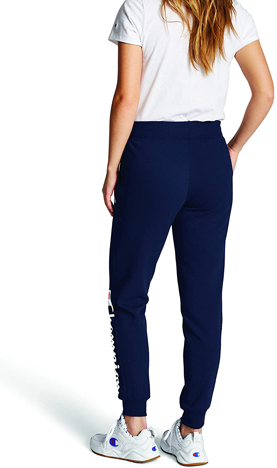 Champion Women'S Powerblend Joggers, Script Logo Apparel & Accessories > Clothing > Activewear Kylie Max   